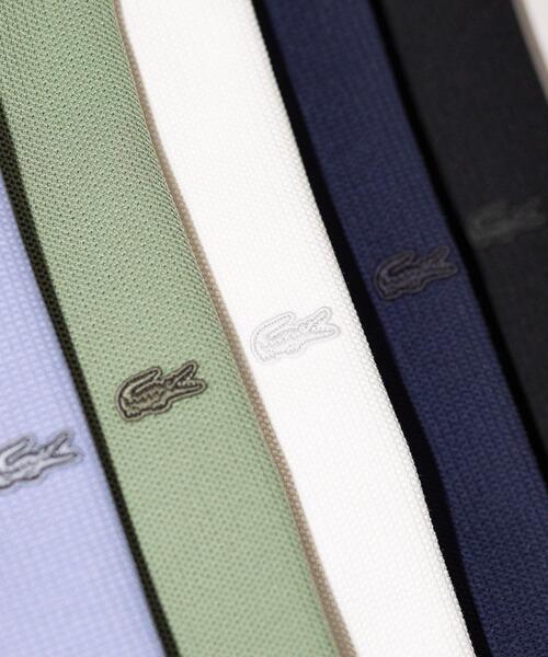 LACOSTE（ラコステ）の「【別注】 ＜LACOSTE（ラコステ）＞ 1TONE TEE/Tシャツ（Tシャツ/カットソー・メンズ・ネイビー/オリーブ/ホワイト/ライラック/ブラック・XL/M/S/L）」の13枚目の写真