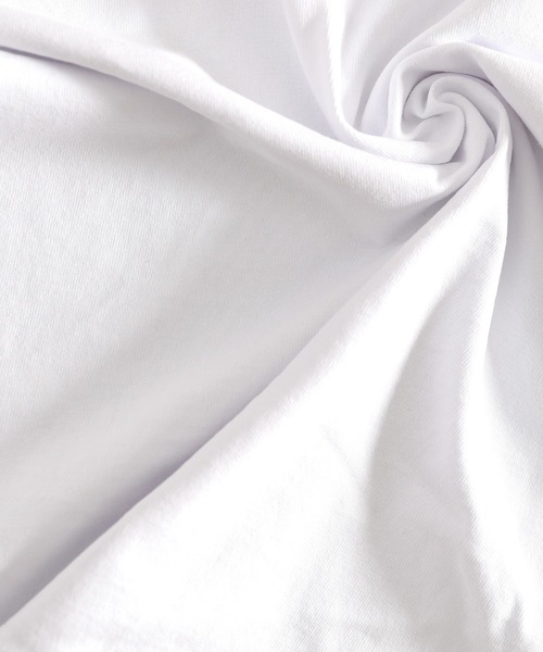 綿100%USAコットン、大人のモックネックTシャツ。