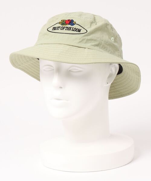 FRUIT OF THE LOOM（フルーツオブザルーム）の「RETRO BUCKET HAT / バケットハット / カジュアル / ユニセックス（ハット・レディース・ベージュ/ホワイト/ネイビー/グリーン/オレンジ・FREE）」の7枚目の写真