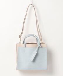 カシュカシュ cachecache / パーテーションミニ2wayトートバッグ