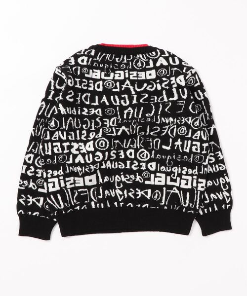 Desigual（デシグアル）の「プルオーバー長袖 DEMOCRITO（ニット/セーター・キッズ・ブラック・LL/S/M/SS/L）」の2枚目の写真