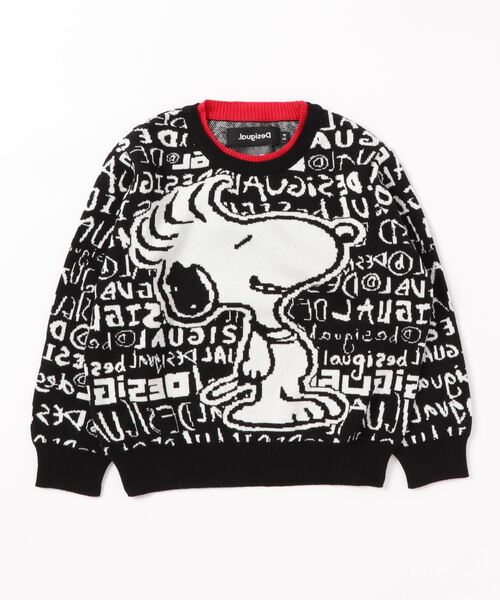 Desigual（デシグアル）の「プルオーバー長袖 DEMOCRITO（ニット/セーター・キッズ・ブラック・LL/S/M/SS/L）」の6枚目の写真