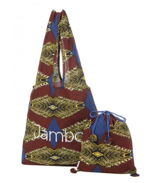 niko and...（ニコアンド）の「オリジナルセットプリントトートバッグ（トートバッグ・レディース・ブラウン/レッド/ピンク/グリーン・0）」の2枚目の写真