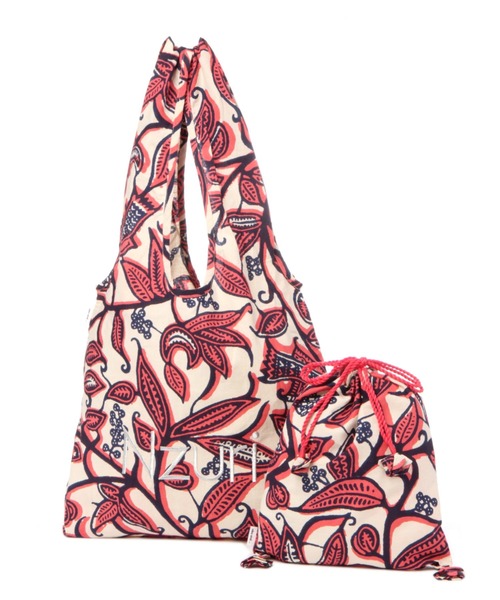 niko and...（ニコアンド）の「オリジナルセットプリントトートバッグ（トートバッグ・レディース・ブラウン/レッド/ピンク/グリーン・0）」の4枚目の写真