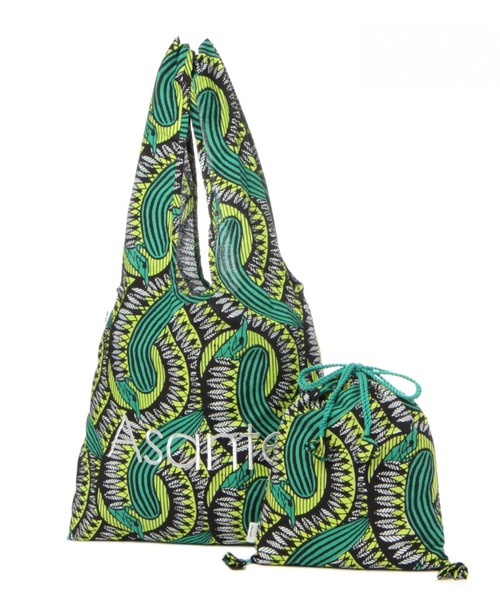 niko and...（ニコアンド）の「オリジナルセットプリントトートバッグ（トートバッグ・レディース・ブラウン/レッド/ピンク/グリーン・0）」の3枚目の写真