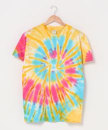 (UN)5.4oz 100%COTTON TIE-DYED T-SHIIRT