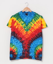 (UN)5.4oz 100%COTTON TIE-DYED T-SHIIRT