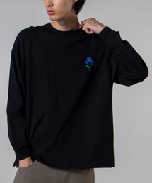 WEGO | WEGO/バラ刺繍ビッグシルエットロンT(Tシャツ/カットソー)