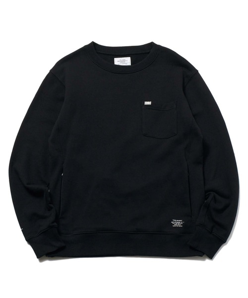 CRIMIE(クライミー)の「SWEAT CREW NECK POCKET(スウェット・メンズ・ブラック/ヘザーグレー・XXL/XL/L/S/M)」の18枚目の写真