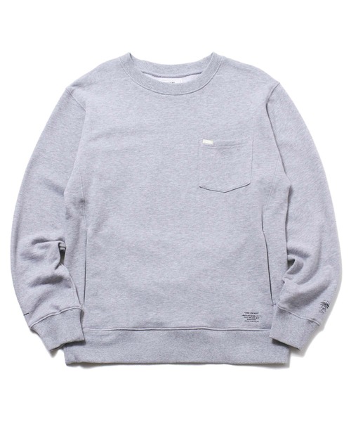 CRIMIE(クライミー)の「SWEAT CREW NECK POCKET(スウェット・メンズ・ブラック/ヘザーグレー・XXL/XL/L/S/M)」の14枚目の写真
