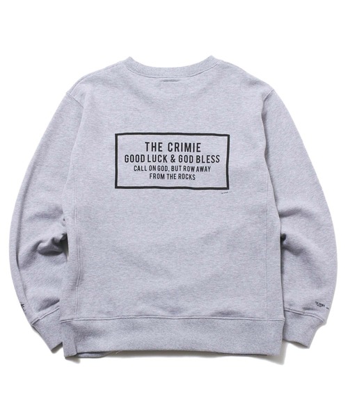 CRIMIE(クライミー)の「SWEAT CREW NECK POCKET(スウェット・メンズ・ブラック/ヘザーグレー・XXL/XL/L/S/M)」の13枚目の写真