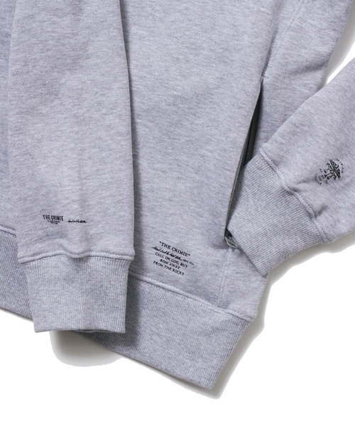 CRIMIE(クライミー)の「SWEAT CREW NECK POCKET(スウェット・メンズ・ブラック/ヘザーグレー・XXL/XL/L/S/M)」の11枚目の写真