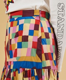 ダブルスタンダードクロージング　タフタスカート DOUBLE STANDARD CLOTHING】タフタティアードスカート - Carry