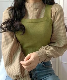 レディースのニット セーター チェック柄 ファッション通販 Zozotown