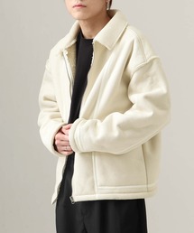 CORISCO | フェイクムートンフライトジャケット(ミリタリージャケット)