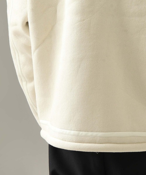 CORISCO（コリスコ）の「フェイクムートンフライトジャケット（ミリタリージャケット・メンズ・アイボリー/ブラウン/ベージュ・MEDIUM/X-LARGE/LARGE）」の15枚目の写真