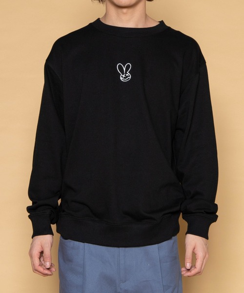 WEGO(ウィゴー)の「WEGO/モチーフ刺繍プルオーバー(スウェット・メンズ・ホワイト/ブラック・SMALL/MEDIUM/LARGE)」の17枚目の写真