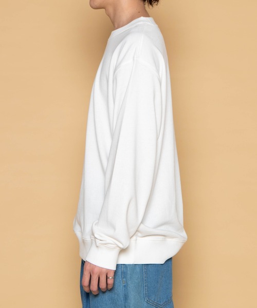 WEGO(ウィゴー)の「WEGO/モチーフ刺繍プルオーバー(スウェット・メンズ・ホワイト/ブラック・SMALL/MEDIUM/LARGE)」の19枚目の写真