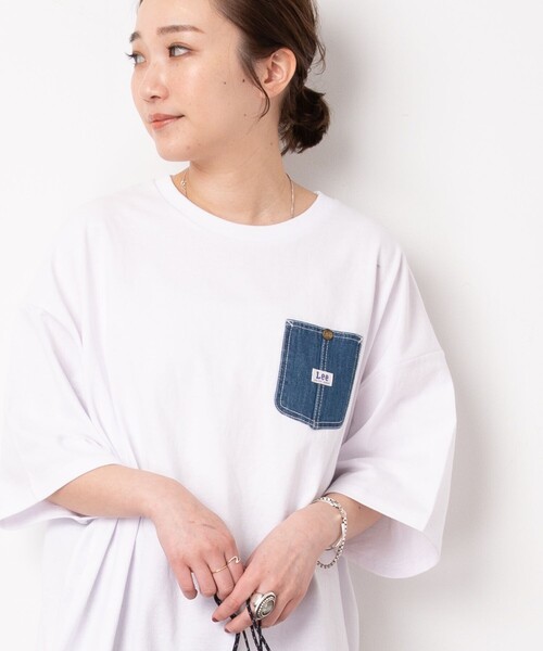 【WEB限定】Lee/リー 別注デニムポケットTシャツ