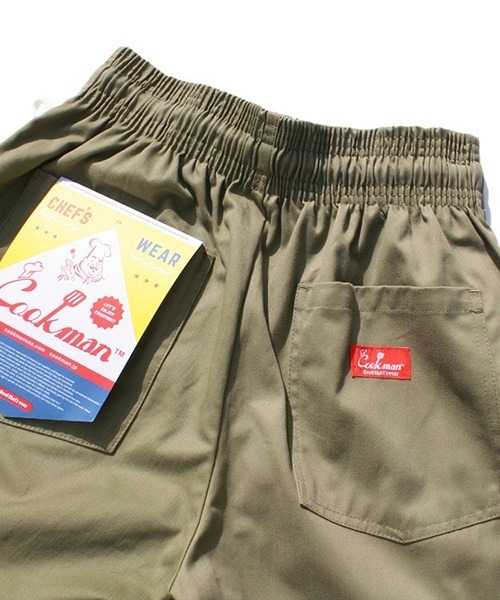 COOKMAN（クックマン）の「Cookman クックマン シェフパンツ イージーパンツ Olive GREEN KHAKI（その他パンツ・メンズ・カーキ・SMALL/MEDIUM/LARGE/X-LARGE）」の6枚目の写真