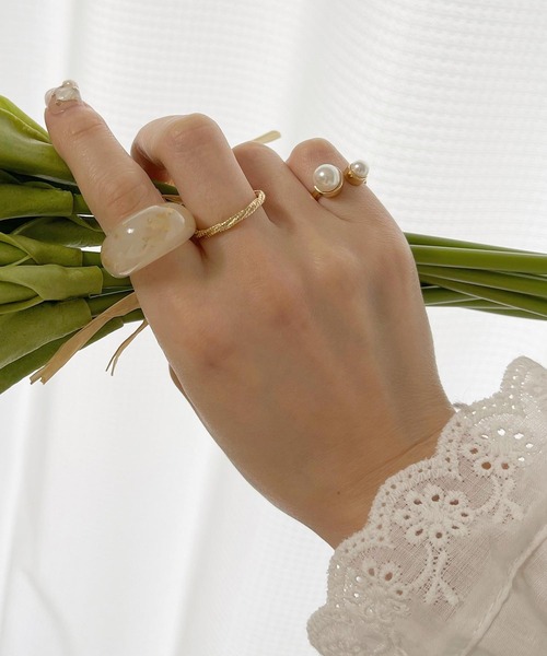 ADOLESCENCE （アドレセンス）の「セレクトセットリング5個セット【インフルエンサーaiko×ADOLESCENCE 限定コラボ 】（リング・レディース・ゴールド・FREE）」の18枚目の写真