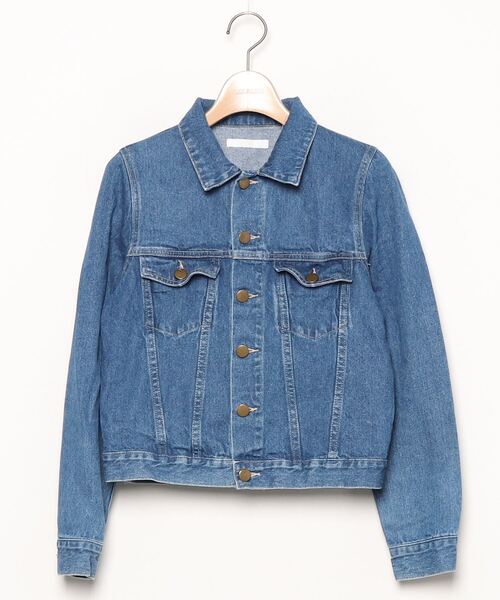 セール ブランド古着 デニムジャケット デニムジャケット Who S Who Chico フーズフーチコ のファッション通販 Zozoused