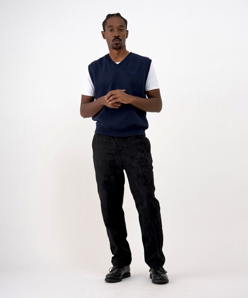 【最終価格】STUSSY ステューシー　ベスト　ネイビー STUSSY（ステューシー）の「Fleece Vest（ベスト）」 - WEAR
