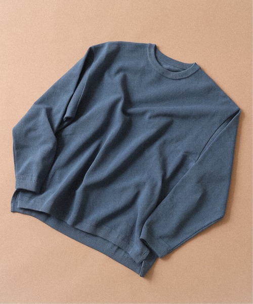 crepuscule（クレプスキュール）の「【CREPUSCULE / クレプスキュール】417別注クルーネック（ニット/セーター・メンズ・グレー/ベージュ/グリーン/ブルー・X-SMALL/SMALL/MEDIUM）」の4枚目の写真