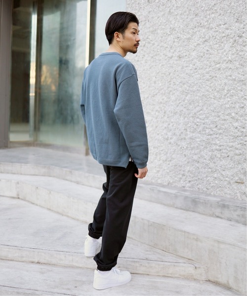 crepuscule（クレプスキュール）の「【CREPUSCULE / クレプスキュール】417別注クルーネック（ニット/セーター・メンズ・グレー/ベージュ/グリーン/ブルー・X-SMALL/SMALL/MEDIUM）」の9枚目の写真