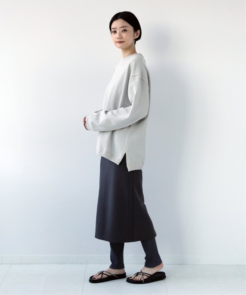 crepuscule（クレプスキュール）の「【CREPUSCULE / クレプスキュール】417別注クルーネック（ニット/セーター・メンズ・グレー/ベージュ/グリーン/ブルー・X-SMALL/SMALL/MEDIUM）」の11枚目の写真