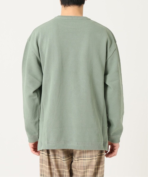 crepuscule（クレプスキュール）の「【CREPUSCULE / クレプスキュール】417別注クルーネック（ニット/セーター・メンズ・グレー/ベージュ/グリーン/ブルー・X-SMALL/SMALL/MEDIUM）」の19枚目の写真