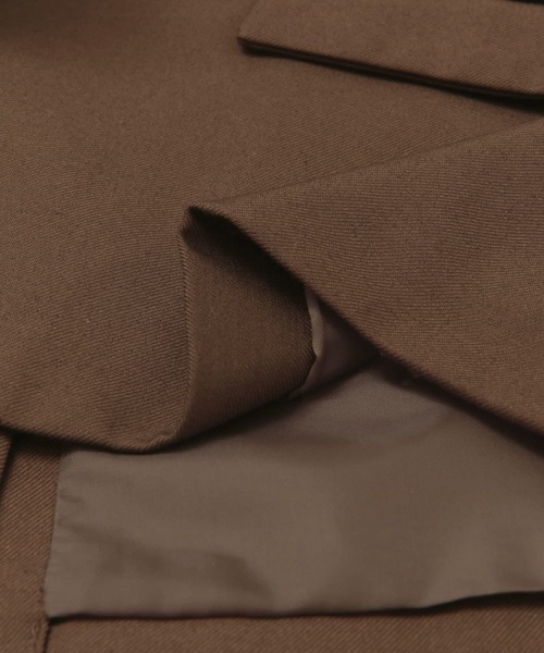 KBF（ケイビーエフ）の「ショートテーラードジャケット（テーラードジャケット・レディース・ベージュ/ブラウン/ベージュ系その他・ONE）」の20枚目の写真