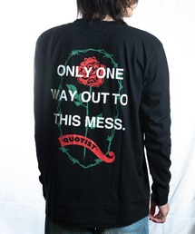 QUOTIST（クオティスト）の「MESS L/S Tee（Tシャツ/カットソー）」
