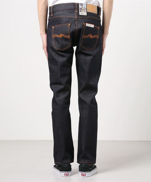 Nudie Jeans（ヌーディージーンズ）の「Grim Tim Dry Selvage(レングス３０）（デニムパンツ・メンズ・インディゴブルー・32inch/30inch/28inch/31inch/29inch/26inch/27inch/33inch）」の9枚目の写真