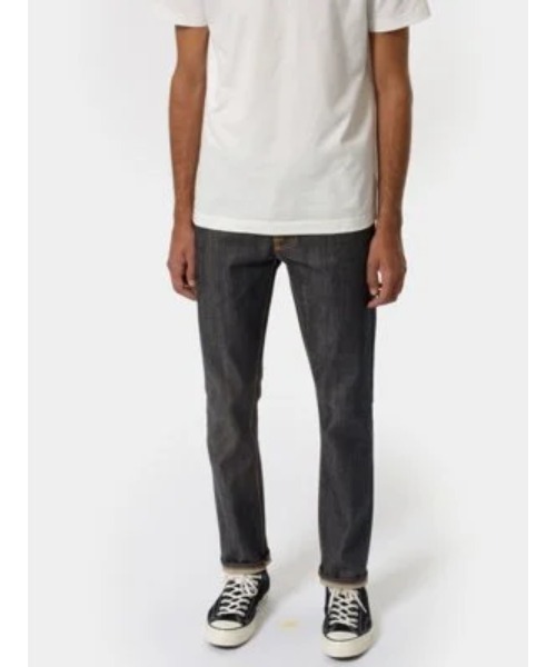 Nudie Jeans（ヌーディージーンズ）の「Grim Tim Dry Selvage(レングス３０）（デニムパンツ・メンズ・インディゴブルー・32inch/30inch/28inch/31inch/29inch/26inch/27inch/33inch）」の4枚目の写真