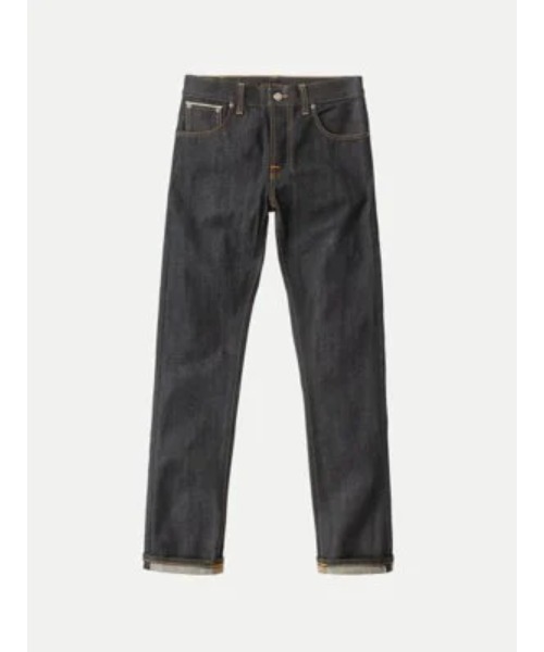 Nudie Jeans（ヌーディージーンズ）の「Grim Tim Dry Selvage(レングス３０）（デニムパンツ・メンズ・インディゴブルー・32inch/30inch/28inch/31inch/29inch/26inch/27inch/33inch）」の3枚目の写真