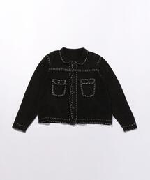 PHINGERIN | 【別注】＜PHINGERIN (フィンガリン）＞ PG1 KNIT/ニット(ブルゾン)