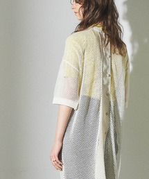 PUBLIC TOKYO | メッシュニット２WAYワンピ―ス(ワンピース)