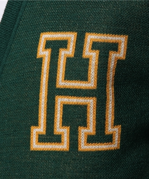 HYSTERIC GLAMOUR（ヒステリックグラマー）の「SPARK GIRL UNIVERSUTYジャガ-ド CD（カーディガン/ボレロ・メンズ・グリーン/ネイビー/ブラック・MEDIUM/SMALL/LARGE）」の10枚目の写真