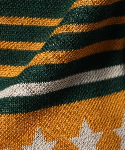 HYSTERIC GLAMOUR（ヒステリックグラマー）の「SPARK GIRL UNIVERSUTYジャガ-ド CD（カーディガン/ボレロ・メンズ・グリーン/ネイビー/ブラック・MEDIUM/SMALL/LARGE）」の13枚目の写真