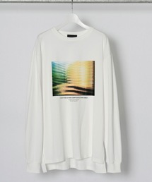 Wizzard ウィザード / GRAPHIC T-SHIRTS "EVERYTHING IS MORE COMPLICATED THAN VISIBLE" グラフィックプリントTシャツ ビッグシルエットロンT