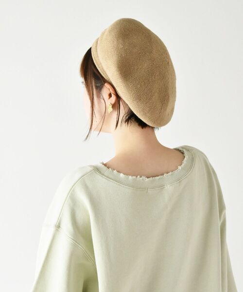 casita(RETRO GIRL)（カシータ）の「サーモベレー（ハンチング/ベレー帽・レディース・ベージュ/ブラック/グリーン/ブラウン・FREE）」の16枚目の写真