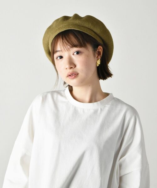 casita(RETRO GIRL)（カシータ）の「サーモベレー（ハンチング/ベレー帽・レディース・ベージュ/ブラック/グリーン/ブラウン・FREE）」の20枚目の写真