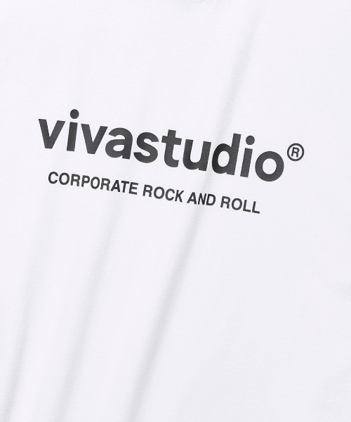 VIVASTUDIO(ビバスタジオ)の「ORIGINAL LOGO SHORT SLEEVE(Tシャツ/カットソー・メンズ・ブラック/ホワイト・SMALL/X-LARGE/LARGE/MEDIUM)」の9枚目の写真