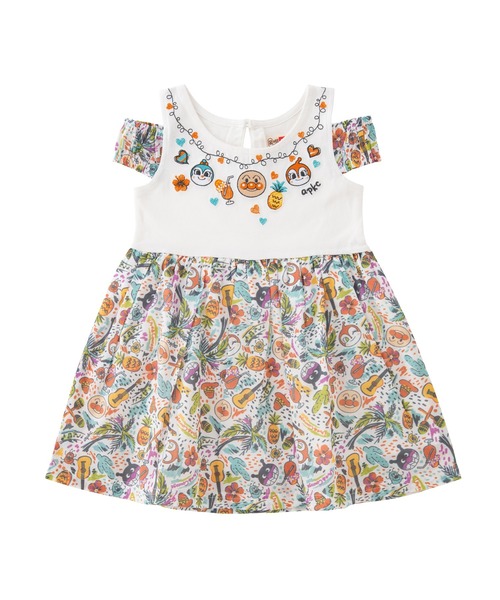セール 肩出しワンピース ワンピース Anpanman Kids Collection アンパンマンキッズコレクション のファッション通販 Zozotown
