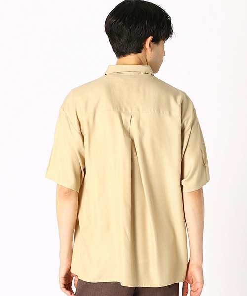 COMME CA ISM(コムサイズム)の「ダブルポケット ワークシャツ(シャツ/ブラウス・メンズ・ベージュ/ブラウン/カーキ・SMALL/MEDIUM/LARGE)」の9枚目の写真