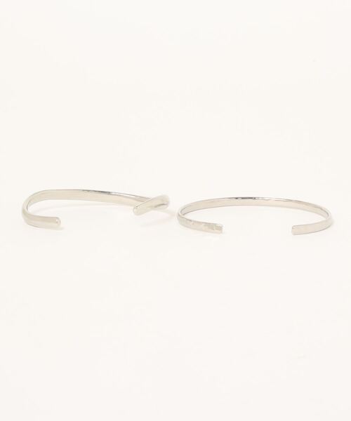 JOURNAL STANDARD（ジャーナルスタンダード）の「レイヤードバングル（バングル/リストバンド・レディース・シルバー・FREE）」の2枚目の写真