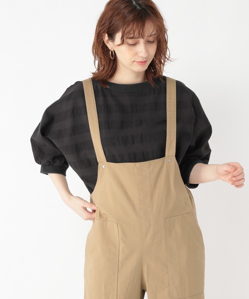 studio CLIP（スタディオクリップ）の「柄アソートドルマンTブラウス（シャツ/ブラウス・レディース・ライトベージュ/サックスブルー/オフホワイト/ブラック・FREE）」の2枚目の写真