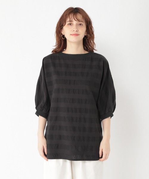 studio CLIP（スタディオクリップ）の「柄アソートドルマンTブラウス（シャツ/ブラウス・レディース・ライトベージュ/サックスブルー/オフホワイト/ブラック・FREE）」の19枚目の写真