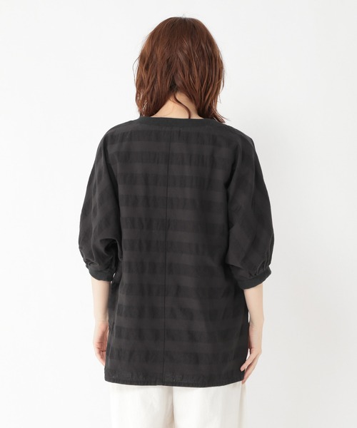 studio CLIP（スタディオクリップ）の「柄アソートドルマンTブラウス（シャツ/ブラウス・レディース・ライトベージュ/サックスブルー/オフホワイト/ブラック・FREE）」の17枚目の写真